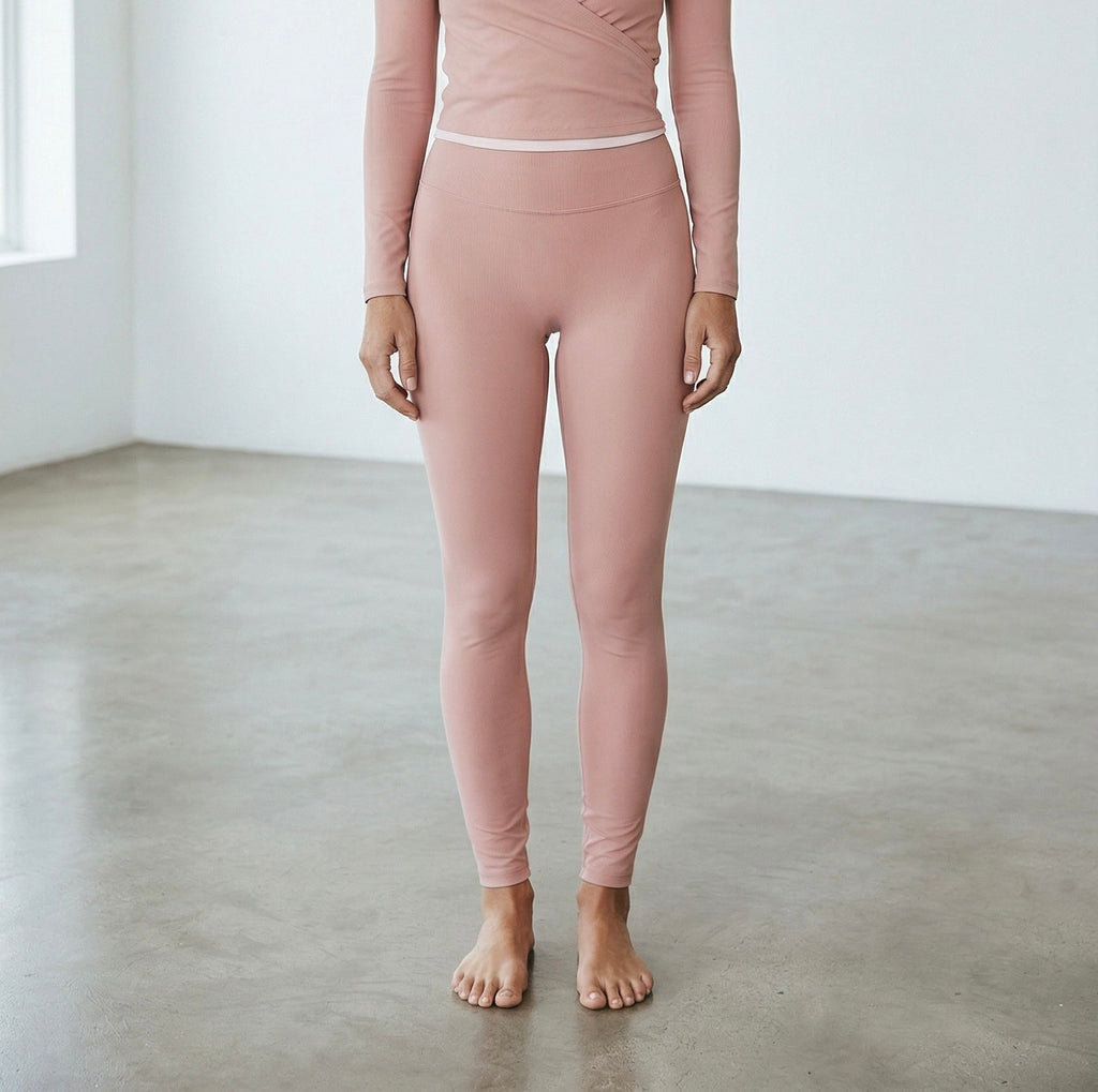 ÉTOILE COMPRESSION LEGGINGS - ROSE DUST