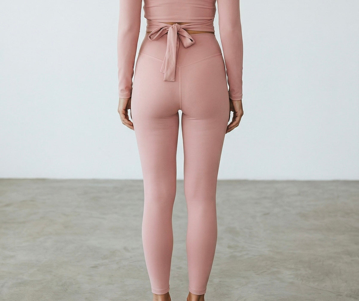 ÉTOILE COMPRESSION LEGGINGS - ROSE DUST