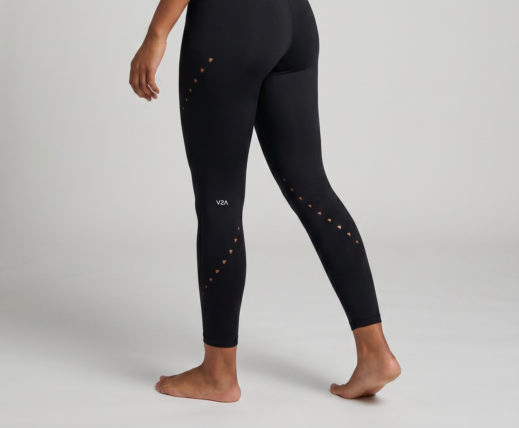 ALLIGN V-WAIST LASER-CUT LEGGING - BLACK