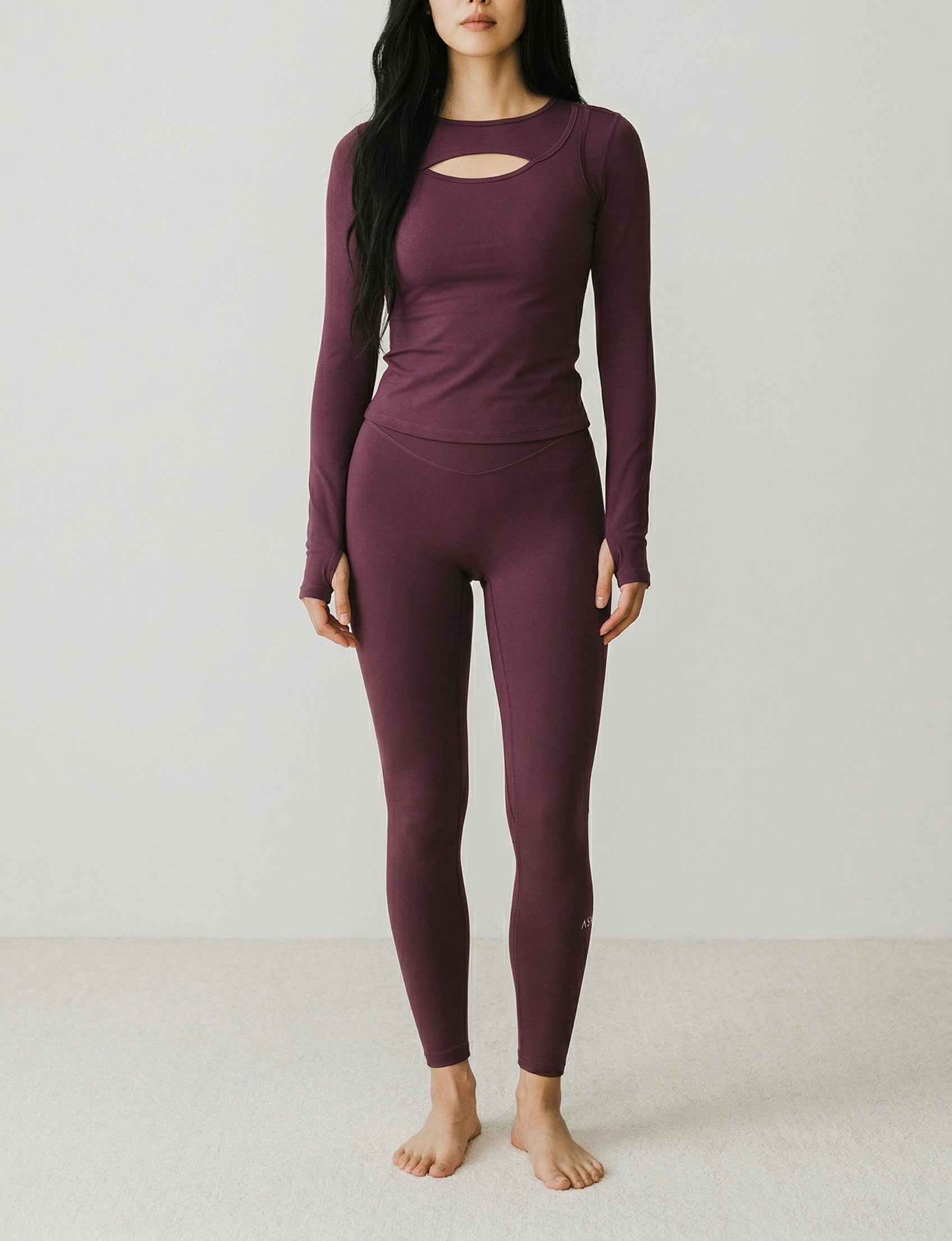 DANCE SCULPT HIGH-WAIST LEGGING – MIDNIGHT PURPLE