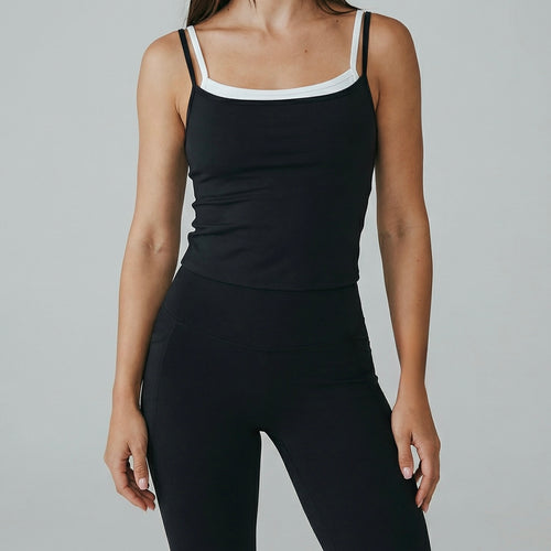 BALANCE TOP - BLACK