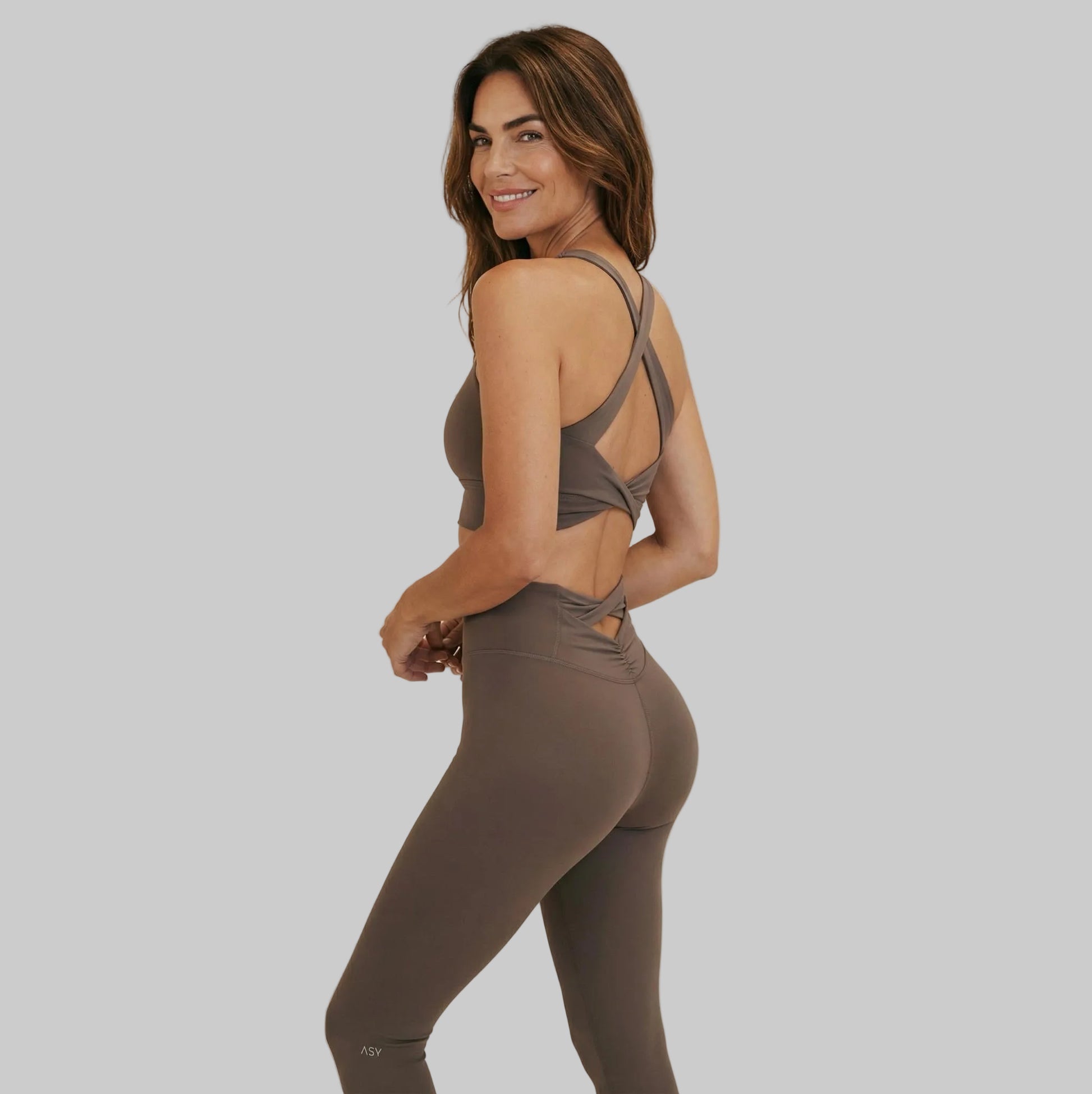 Ivi Cut Out Leggings - Étoupe