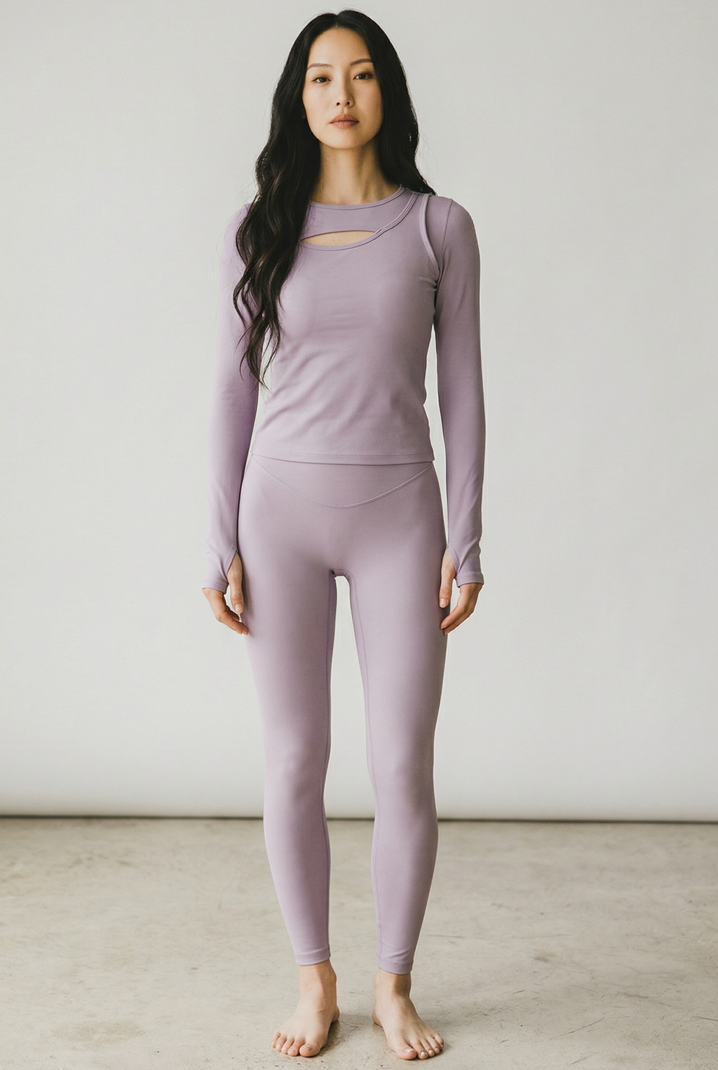 DANCE SCULPT HIGH-WAIST LEGGING – LILA